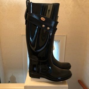 Coach rain boots